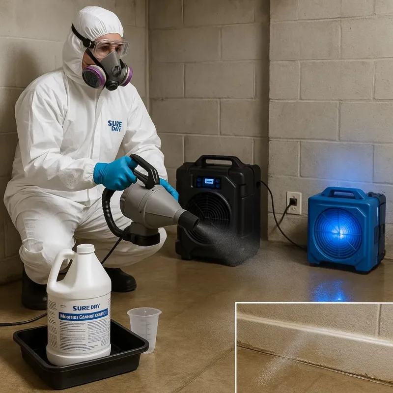 Sanitization and Odor Removal process in Dixie County, FL